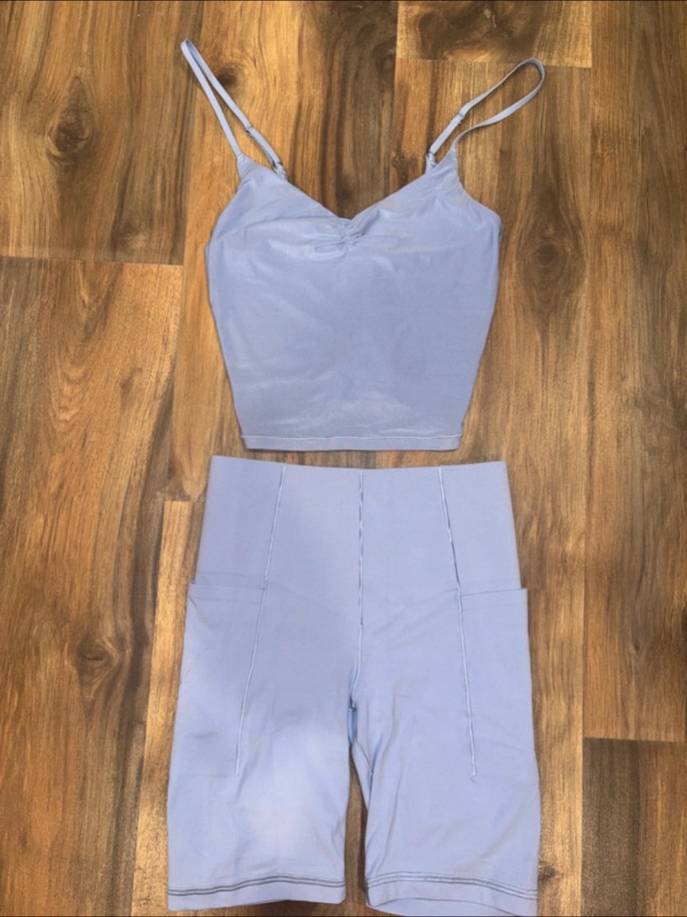 Smoothez Aerie Blue Workout Set - Like New